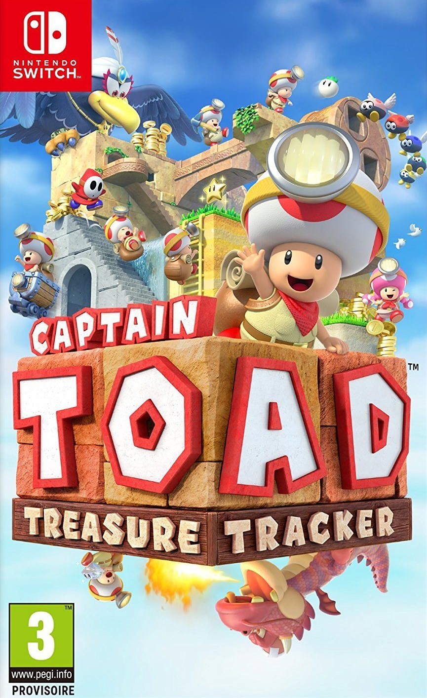 jaquette du jeu vidéo Captain Toad : Treasure Tracker