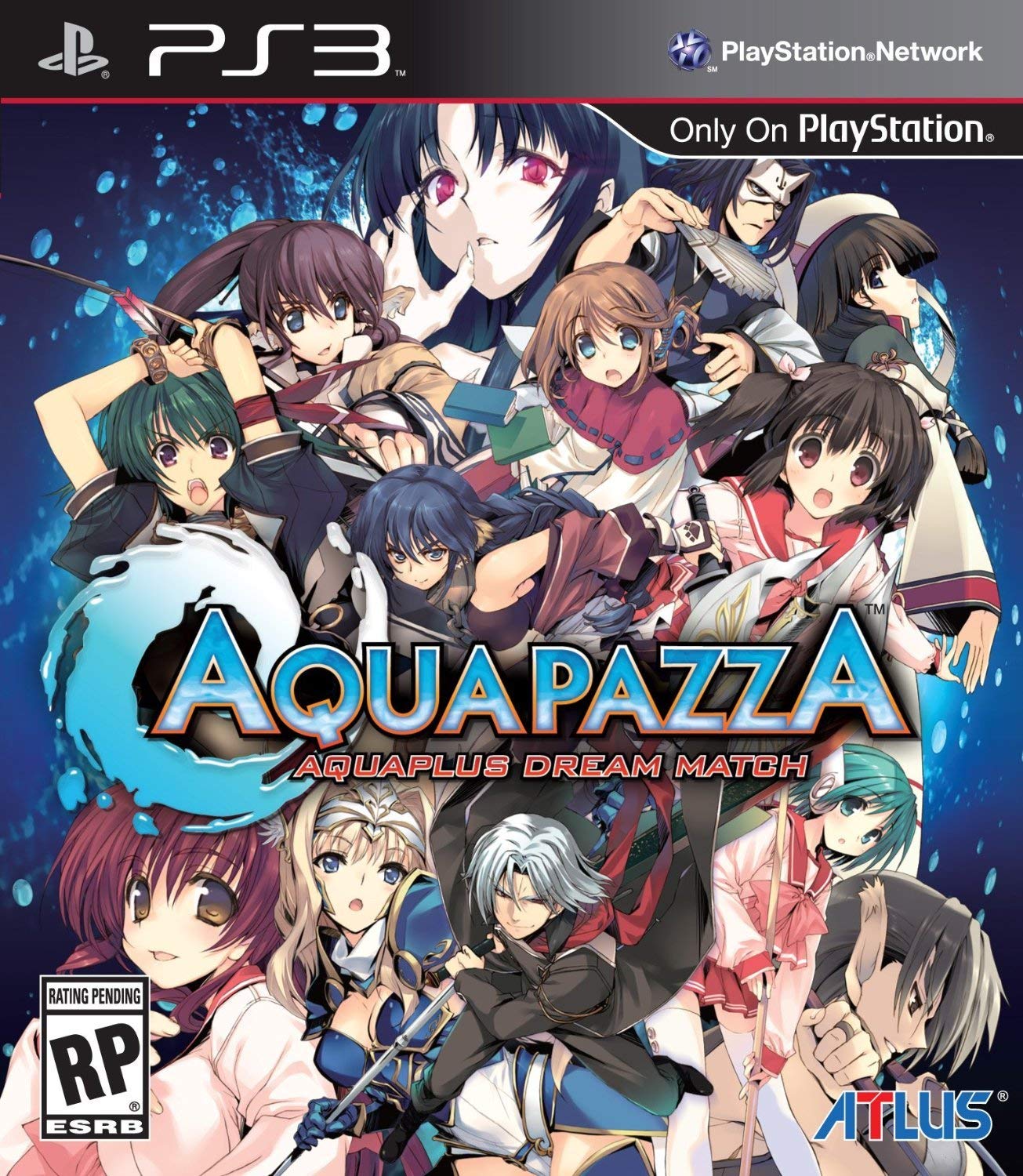 jaquette du jeu vidéo Aquapazza: Aquaplus Dream Match