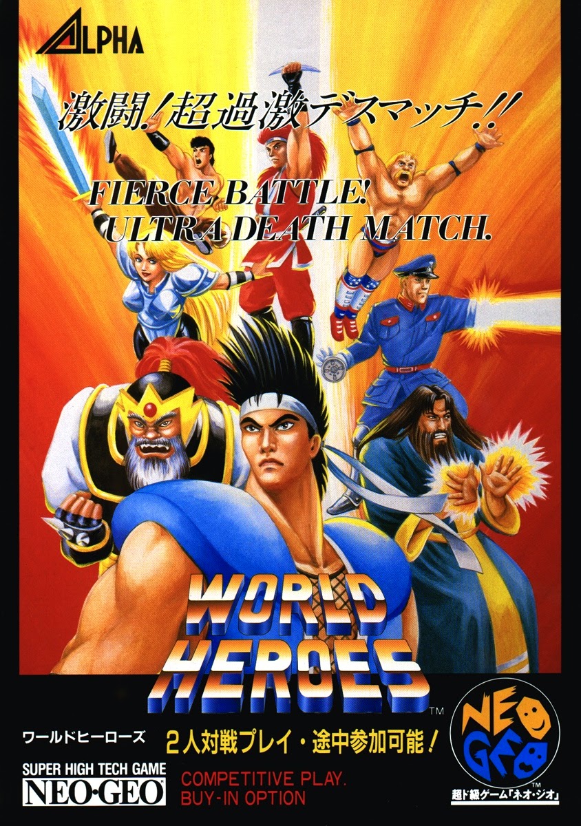 jaquette du jeu vidéo World Heroes