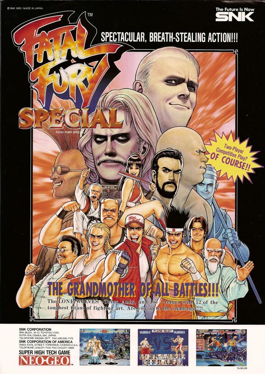 jaquette du jeu vidéo Fatal Fury Special