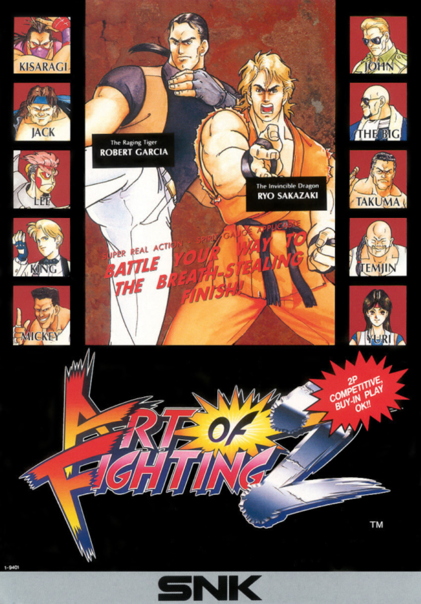 jaquette du jeu vidéo Art of Fighting 2