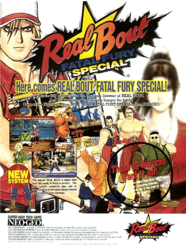 jaquette du jeu vidéo Real Bout Fatal Fury Special