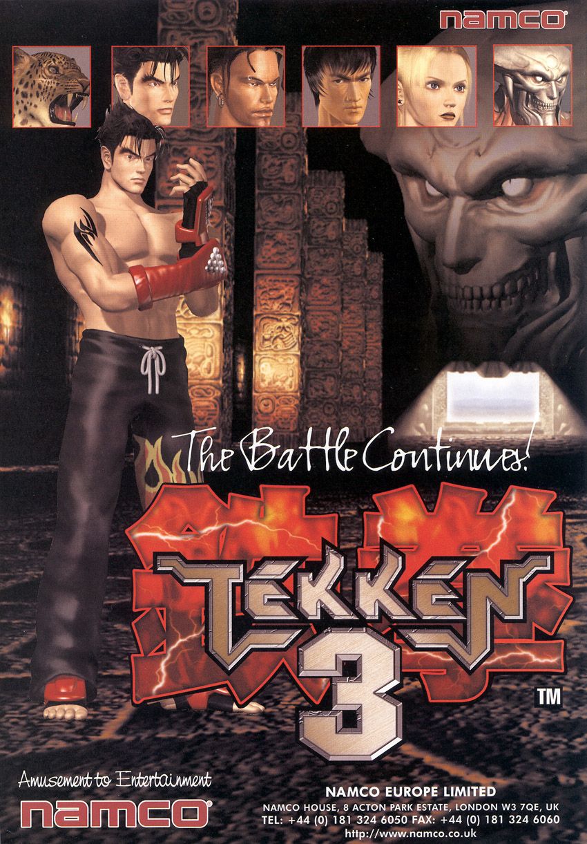 jaquette du jeu vidéo Tekken 3