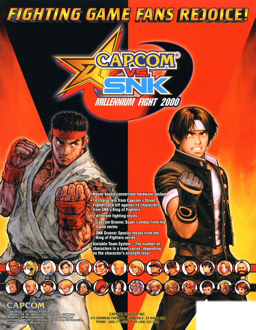 jaquette du jeu vidéo Capcom VS. SNK Pro