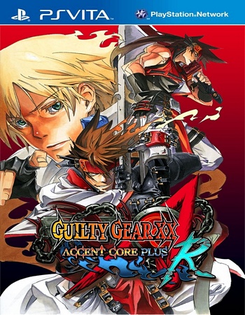 jaquette du jeu vidéo Guilty Gear XX Λ Core Plus R