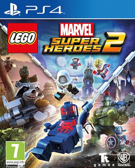 jaquette du jeu vidéo LEGO Marvel Super Heroes 2
