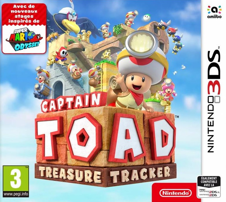 jaquette du jeu vidéo Captain Toad : Treasure Tracker