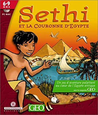jaquette du jeu vidéo Sethi et la Couronne d'Égypte