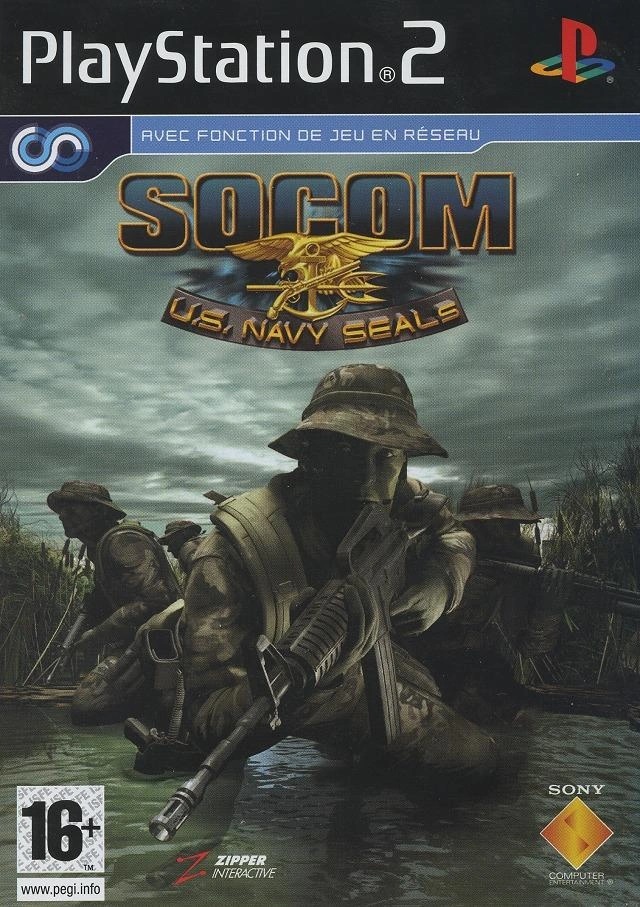 jaquette du jeu vidéo SOCOM: U.S. Navy SEALs