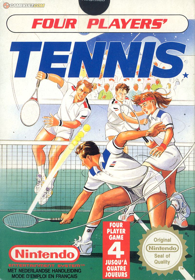 jaquette du jeu vidéo Four Players' Tennis