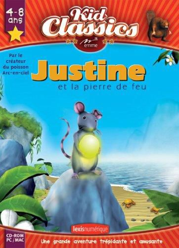 jaquette du jeu vidéo Justine et la Pierre de Feu