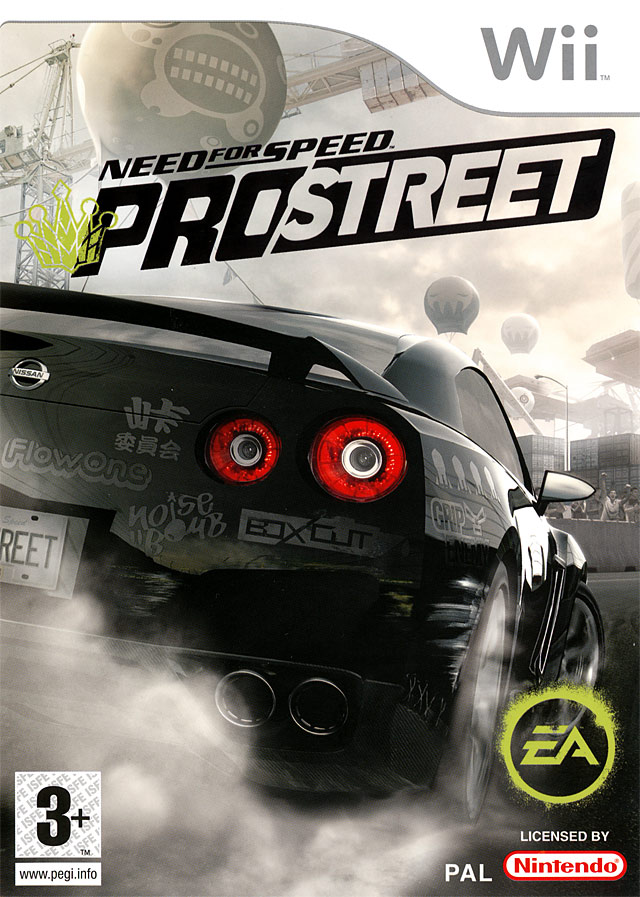 jaquette du jeu vidéo Need for Speed ProStreet