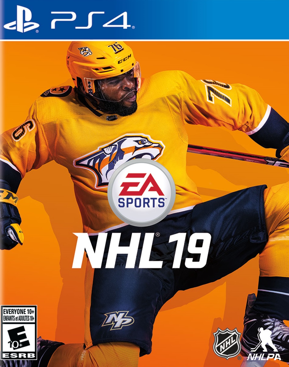 jaquette du jeu vidéo NHL 19