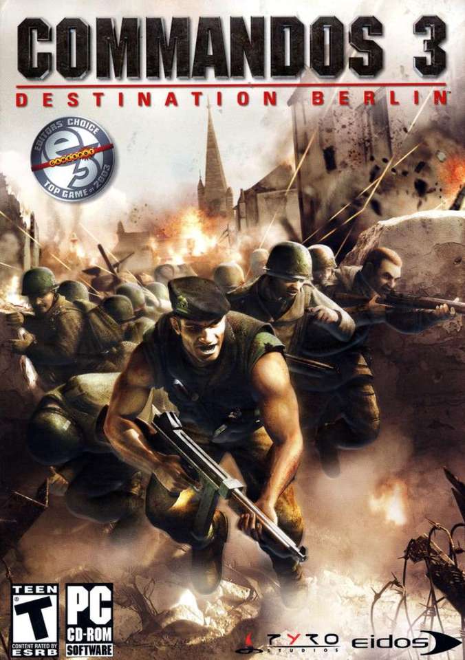 jaquette du jeu vidéo Commandos 3: Destination Berlin
