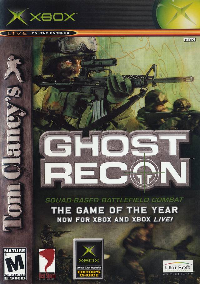 jaquette du jeu vidéo Ghost Recon