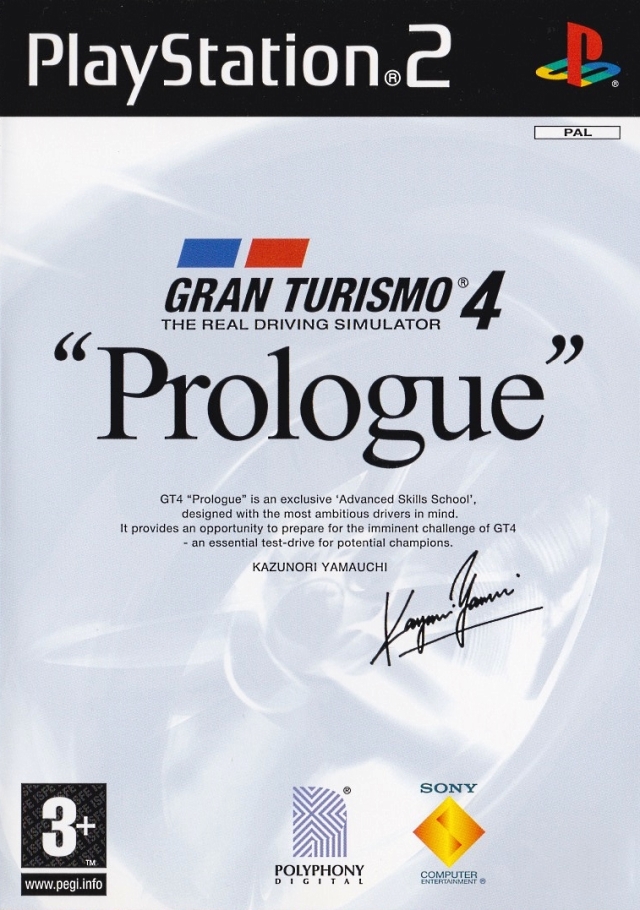 jaquette du jeu vidéo Gran Turismo 4 Prologue