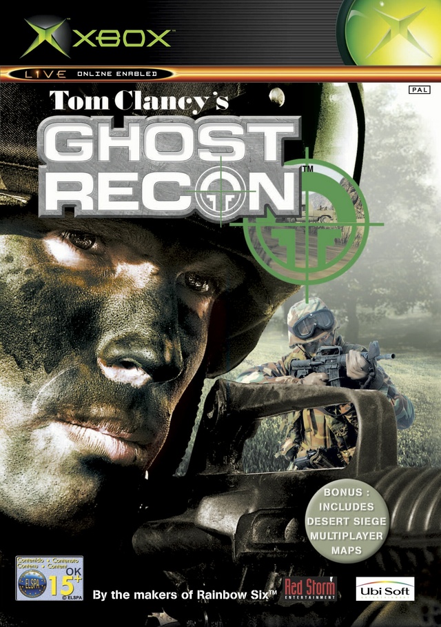 jaquette du jeu vidéo Tom Clancy's Ghost Recon