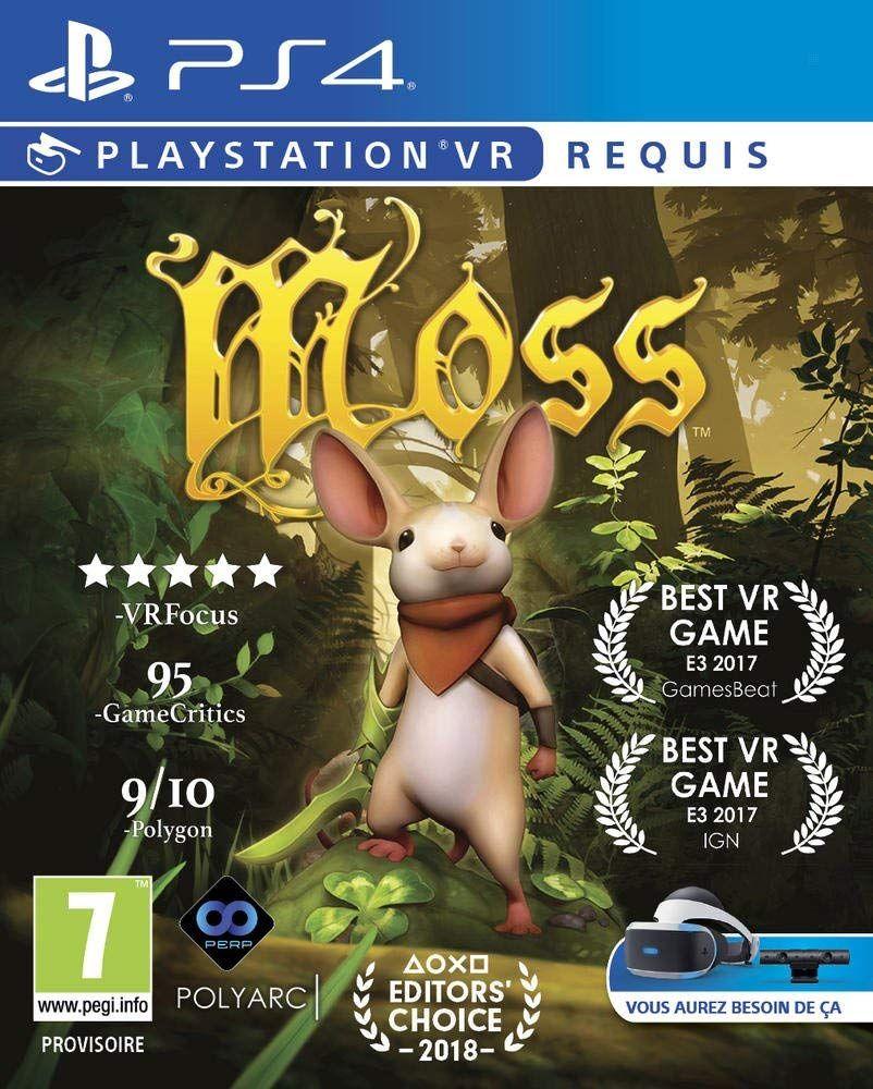 jaquette du jeu vidéo Moss