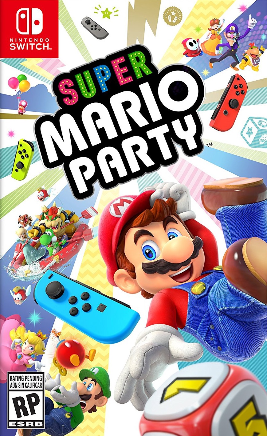 jaquette du jeu vidéo Super Mario Party