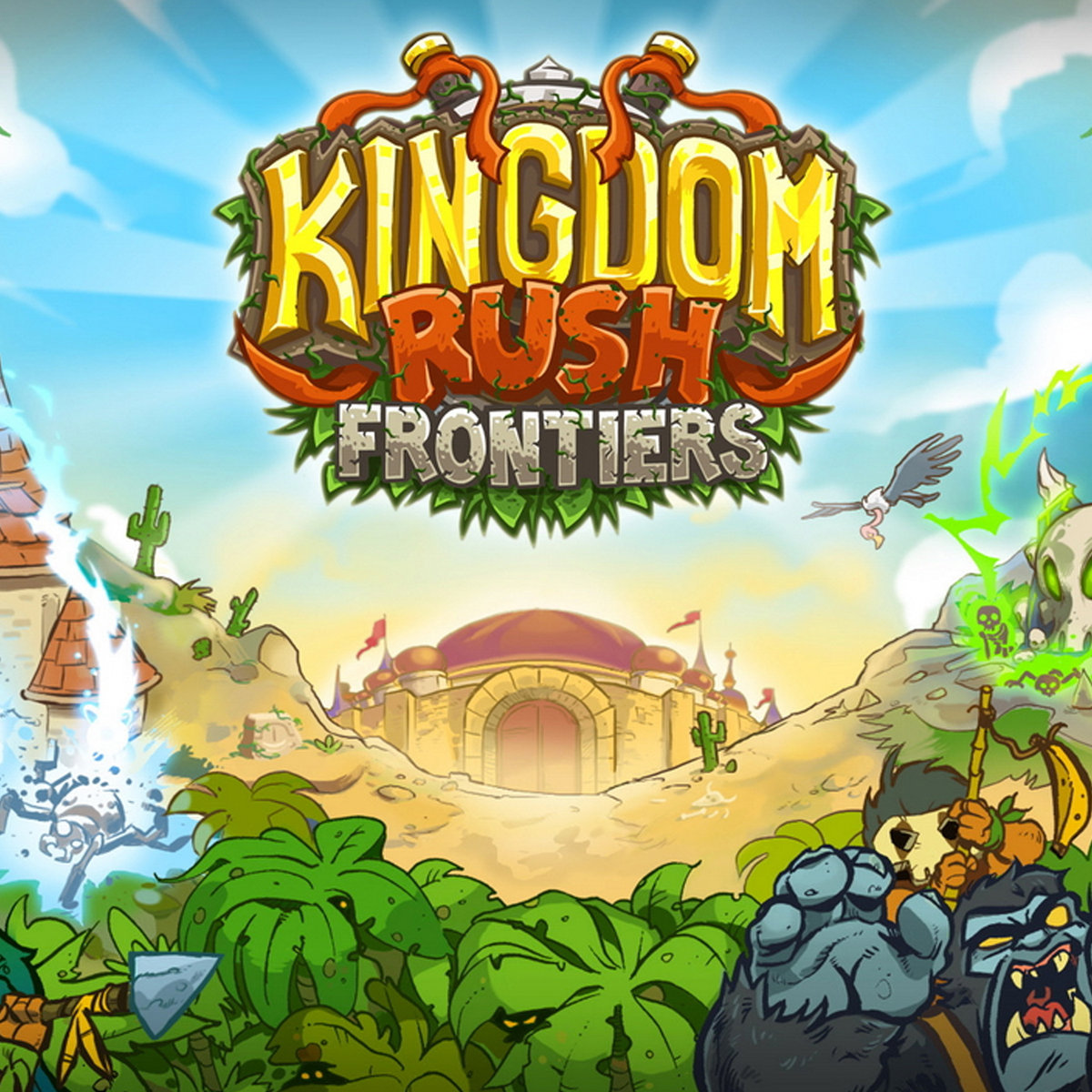 jaquette du jeu vidéo Kingdom Rush Frontiers