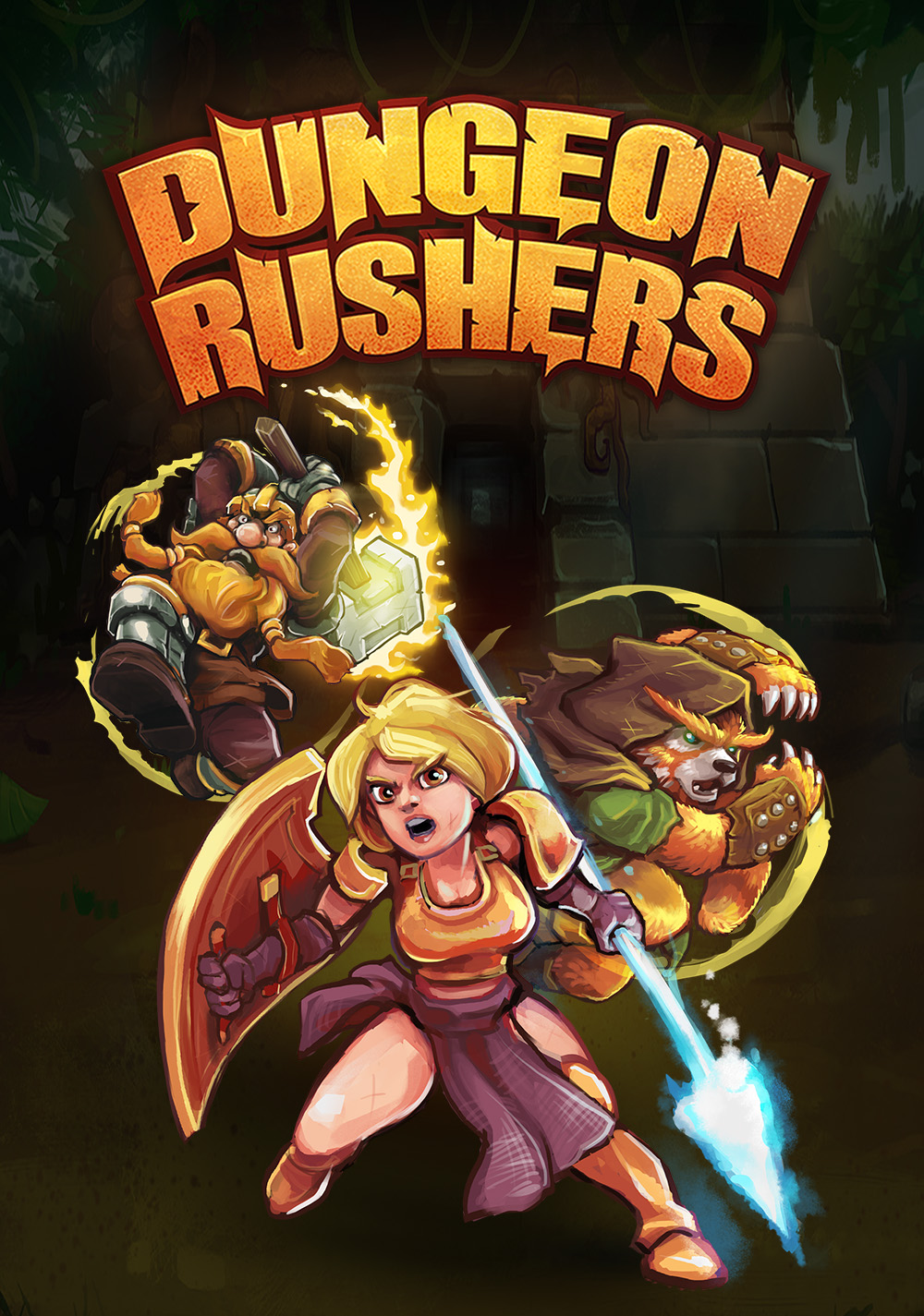 jaquette du jeu vidéo Dungeon Rushers: Crawler RPG