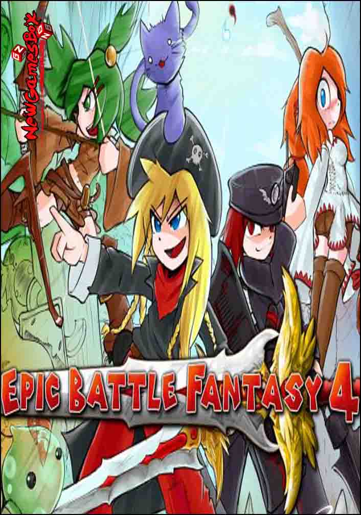 jaquette du jeu vidéo Epic Battle Fantasy 4