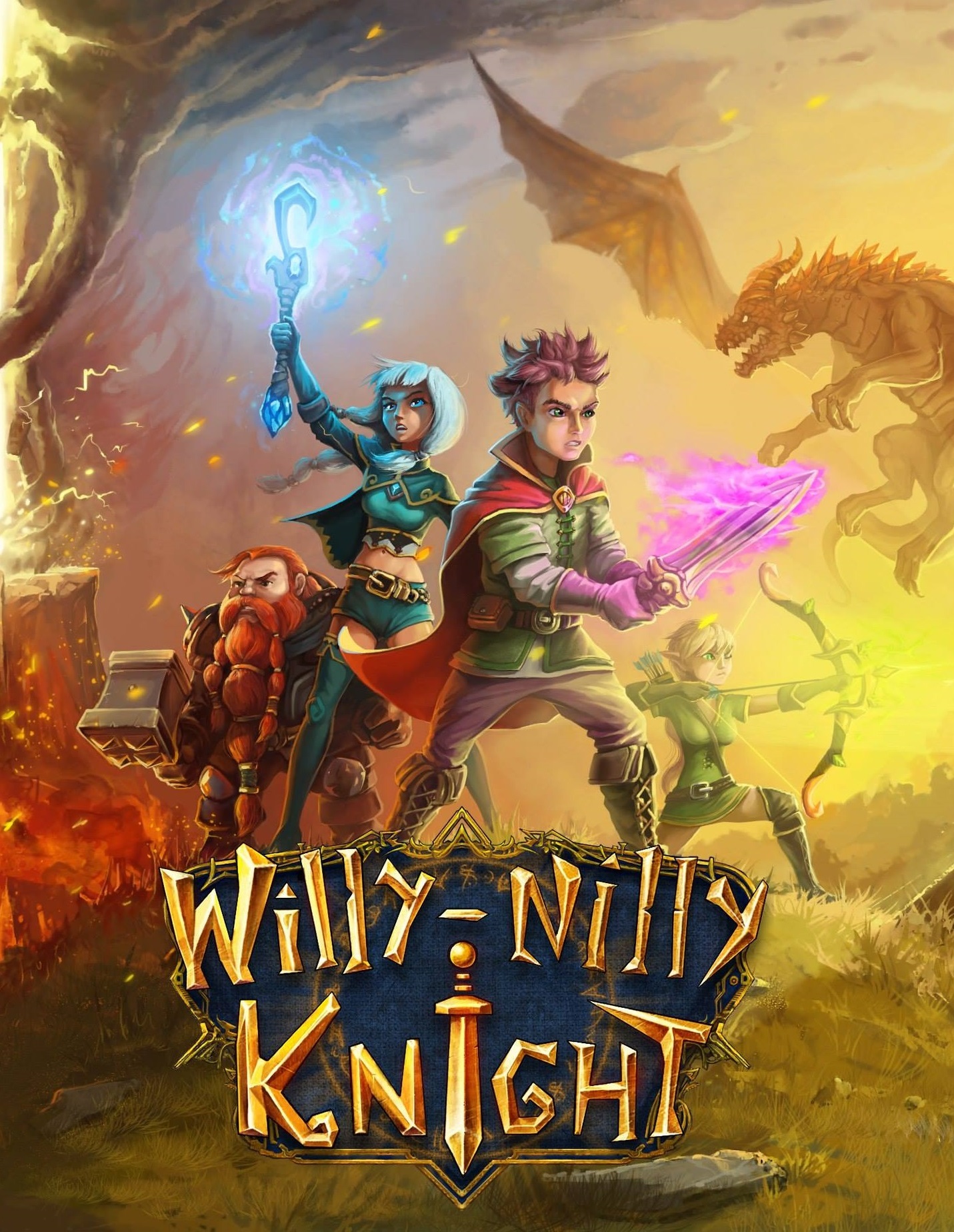 jaquette du jeu vidéo Willy-Nilly Knight