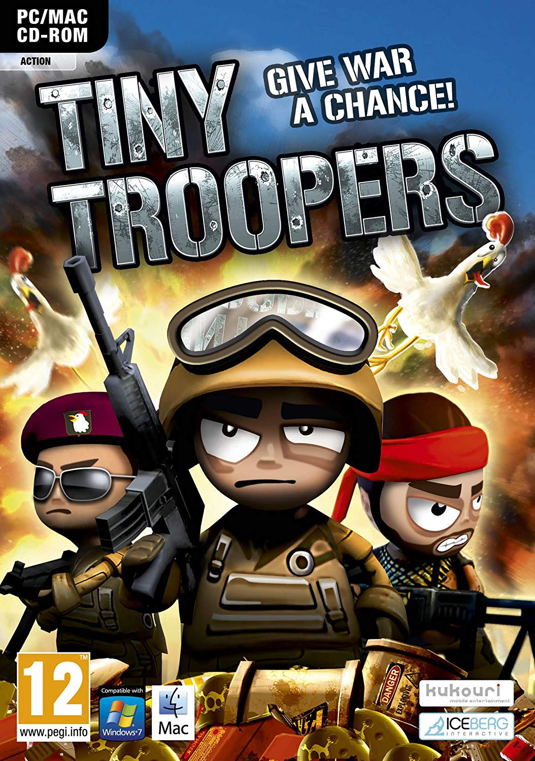 jaquette du jeu vidéo Tiny Troopers