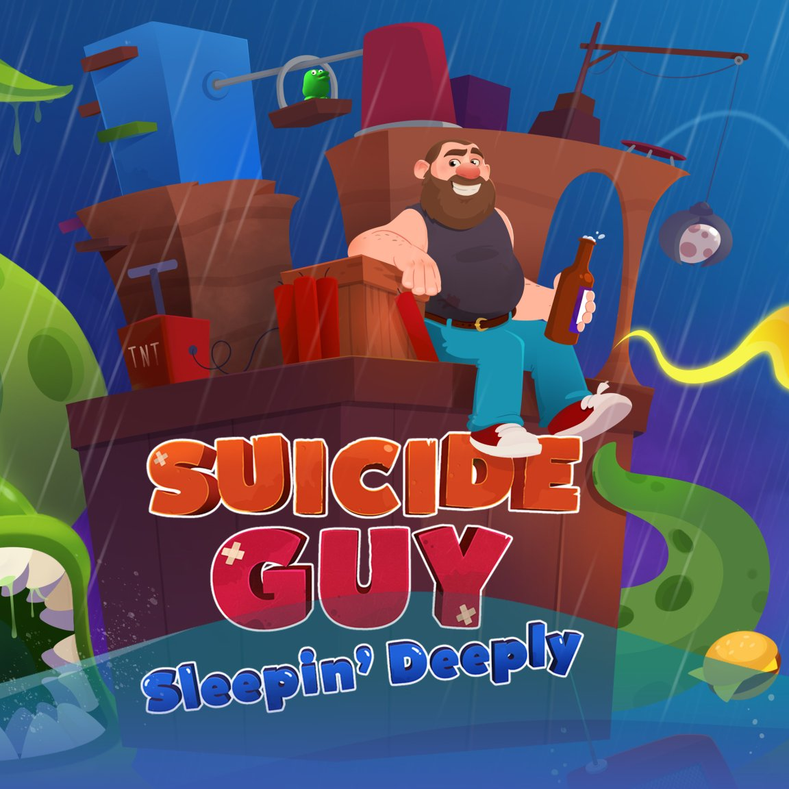 jaquette du jeu vidéo Suicide Guy: Sleepin’ Deeply