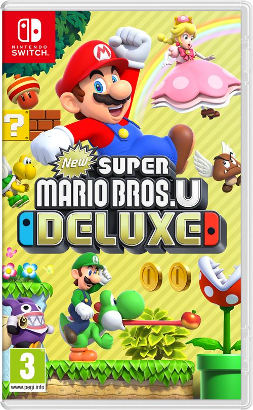jaquette du jeu vidéo New Super Mario Bros U Deluxe