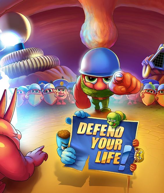 jaquette du jeu vidéo Defend Your Life