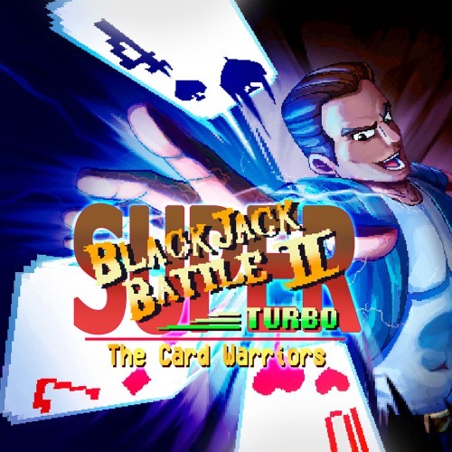 jaquette du jeu vidéo Super Blackjack Battle 2 Turbo Edition - The Card Warriors