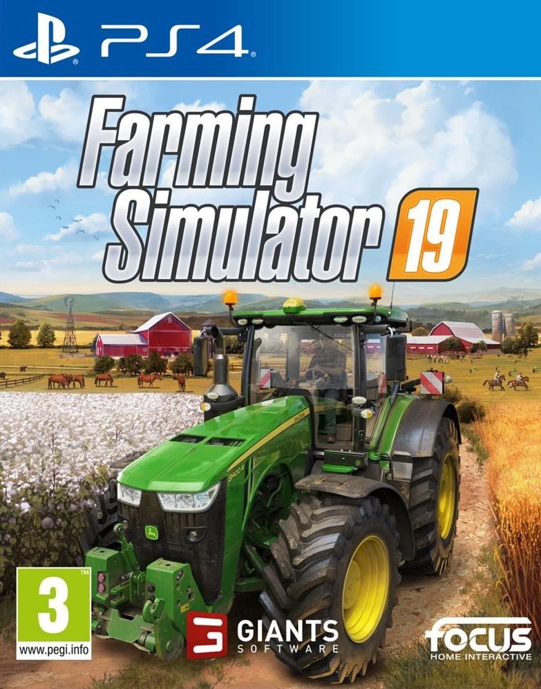 jaquette du jeu vidéo Farming Simulator 19