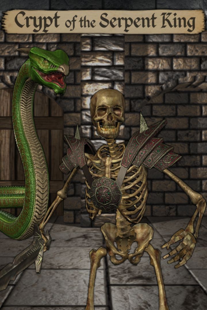 jaquette du jeu vidéo Crypt of the Serpent King
