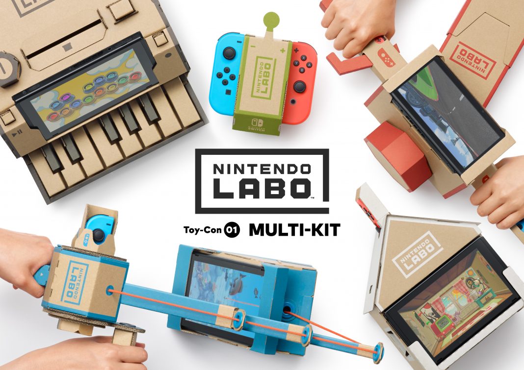 jaquette du jeu vidéo Nintendo Labo Toy-Con 01: Multi-Kit