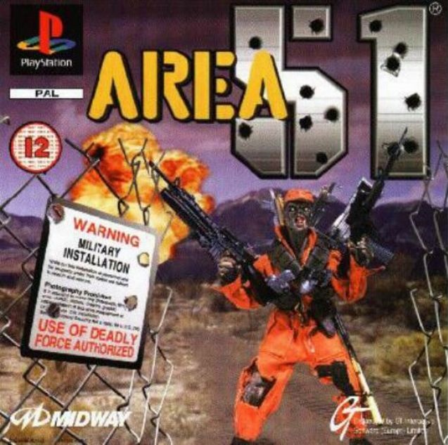 jaquette du jeu vidéo Area 51