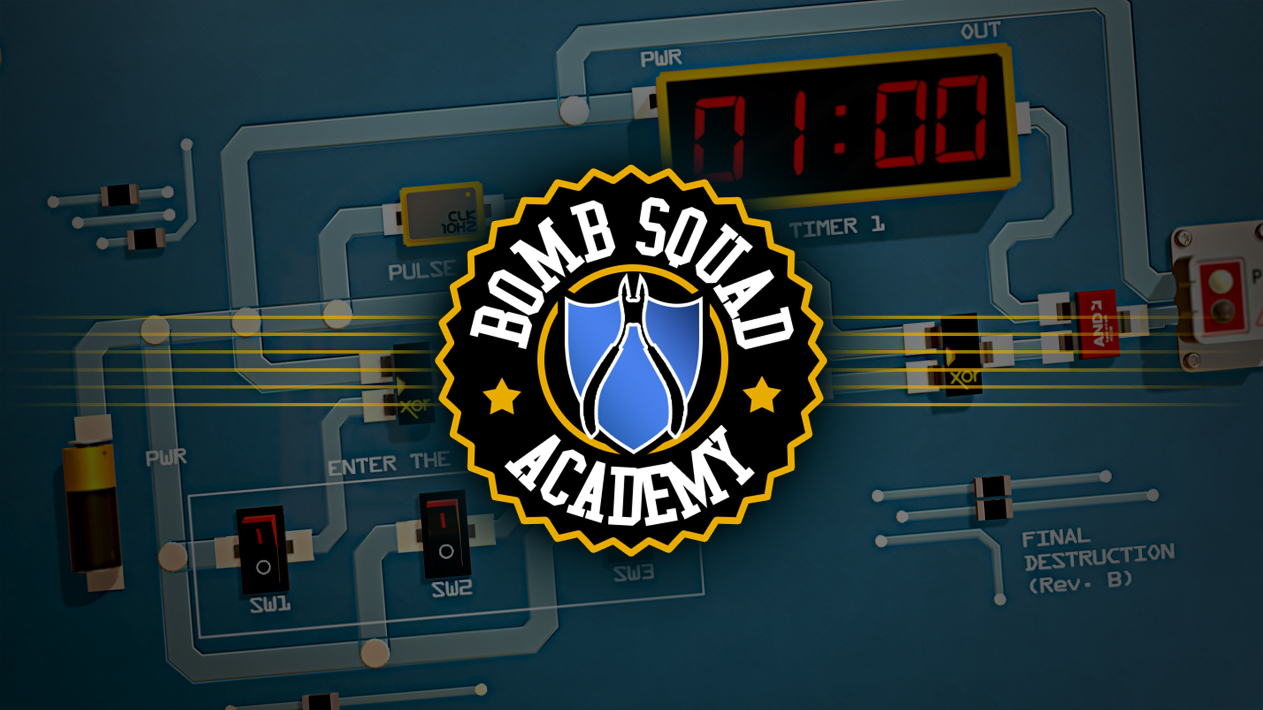 jaquette du jeu vidéo Bomb Squad Academy