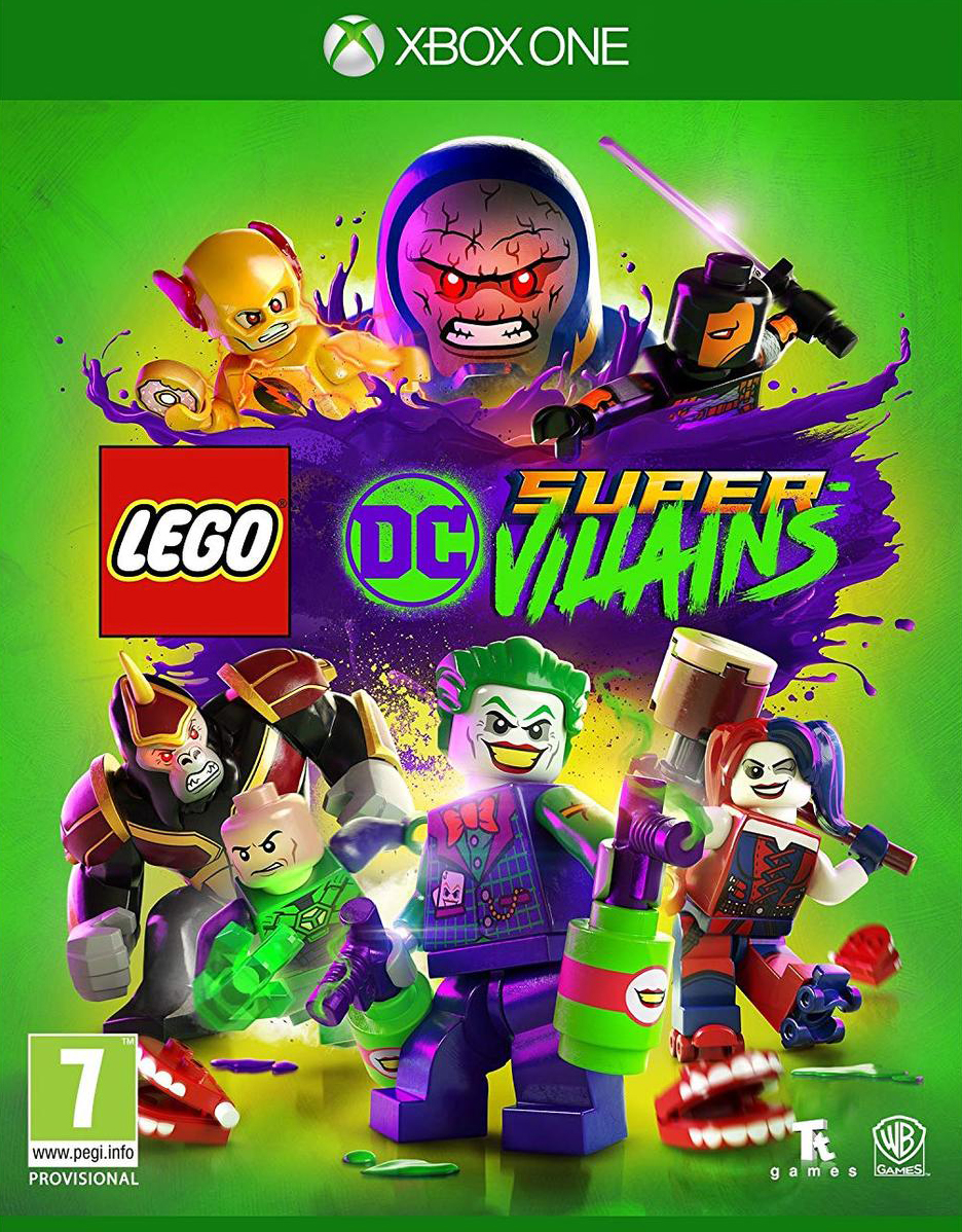 jaquette du jeu vidéo Lego DC Super-Villains