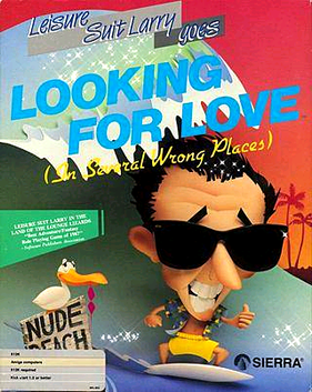 jaquette du jeu vidéo Leisure Suit Larry II: Goes Looking for Love (in Several Wrong Places)