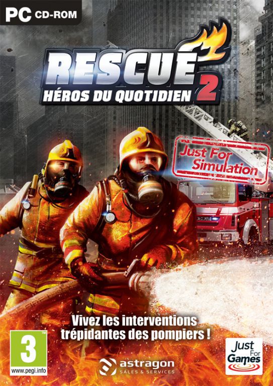 jaquette du jeu vidéo Rescue 2 : Heros du Quotidien