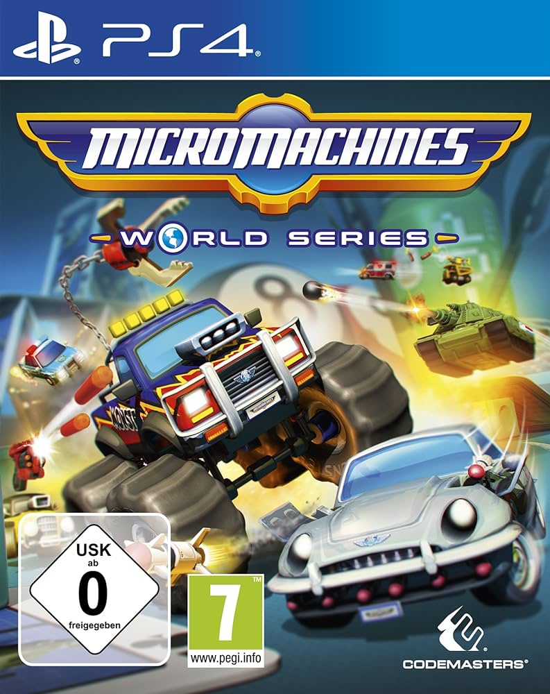 jaquette du jeu vidéo Micro Machines World Series