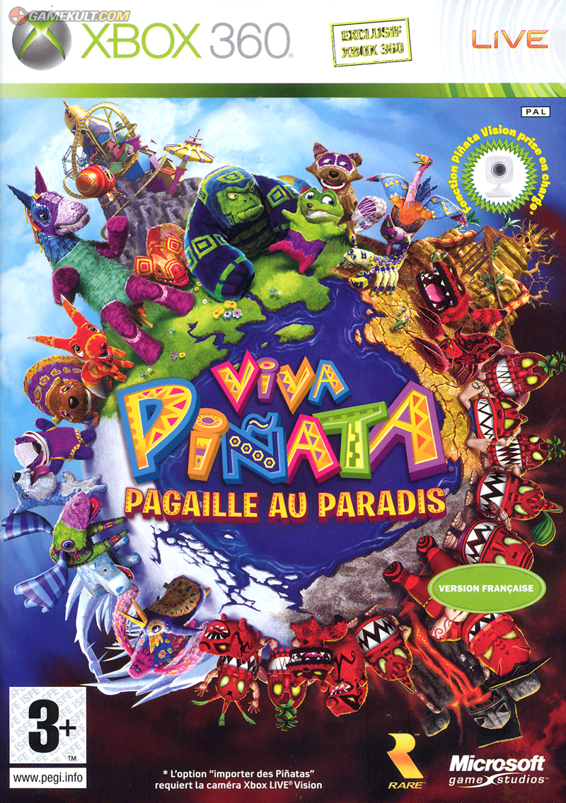 jaquette du jeu vidéo Viva Piñata : Pagaille au Paradis