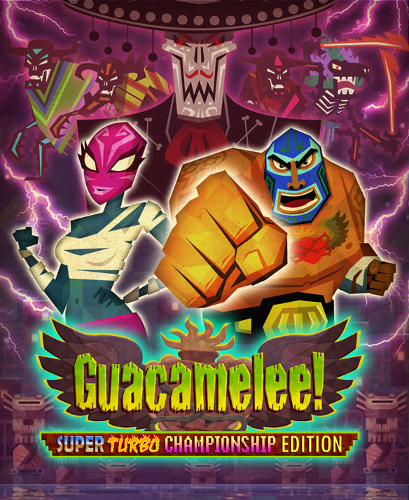 jaquette du jeu vidéo Guacamelee! Super Turbo Championship Edition