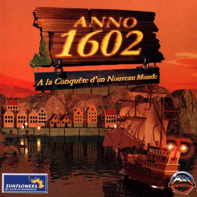 jaquette du jeu vidéo Anno 1602 : À la conquête d'un Nouveau Monde