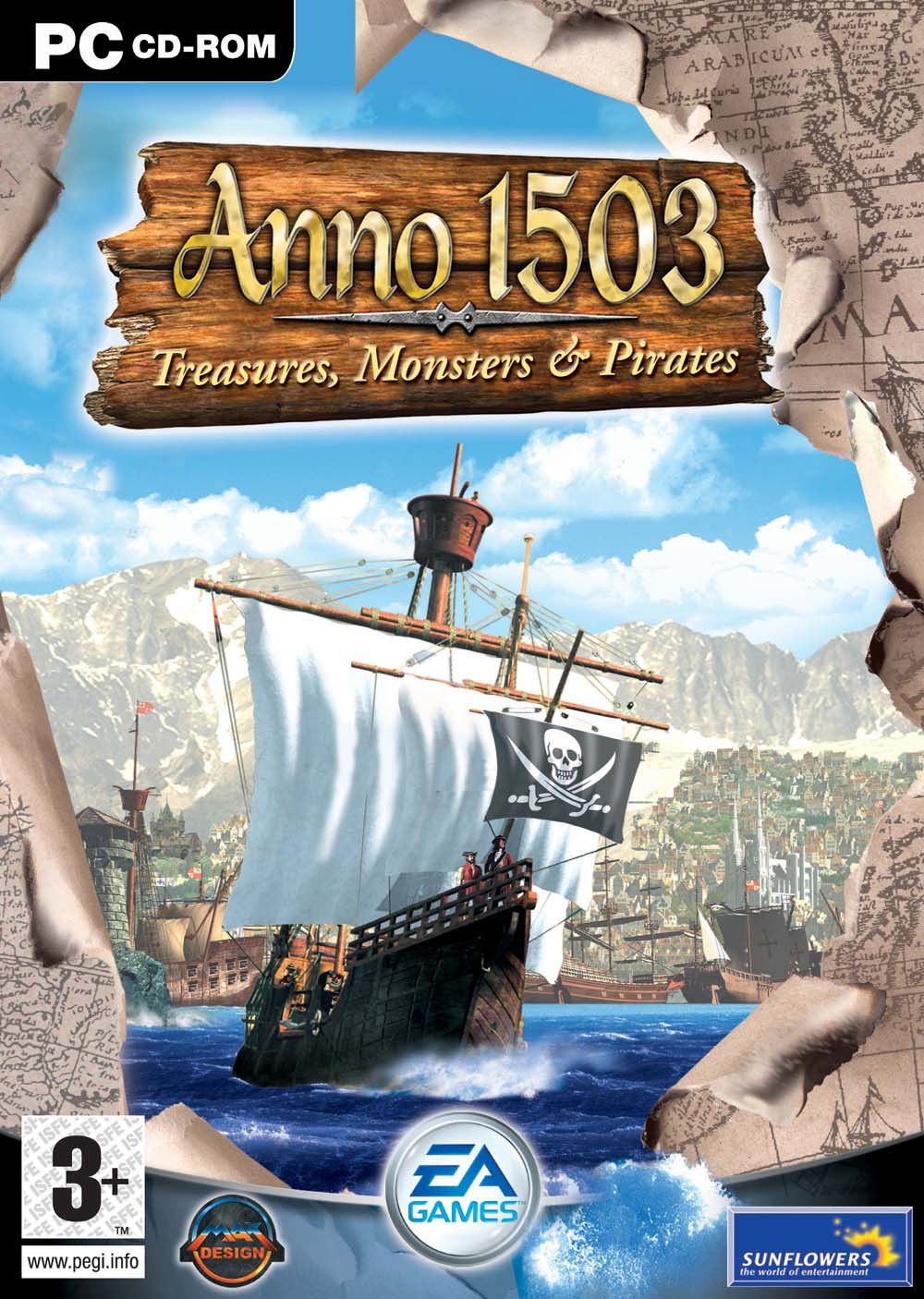 jaquette du jeu vidéo Anno 1503 : Trésors, Monstres & Pirates