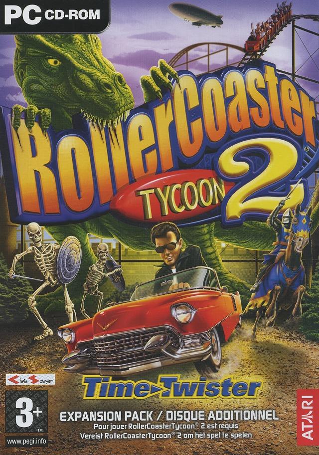 jaquette du jeu vidéo RollerCoaster Tycoon 2: Time Twister