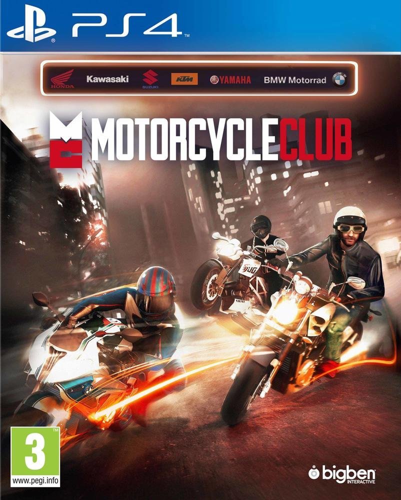 jaquette du jeu vidéo Motorcycle Club