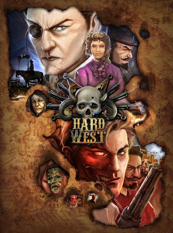 jaquette du jeu vidéo Hard West