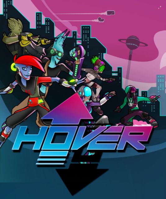 jaquette du jeu vidéo Hover : Revolt of Gamers