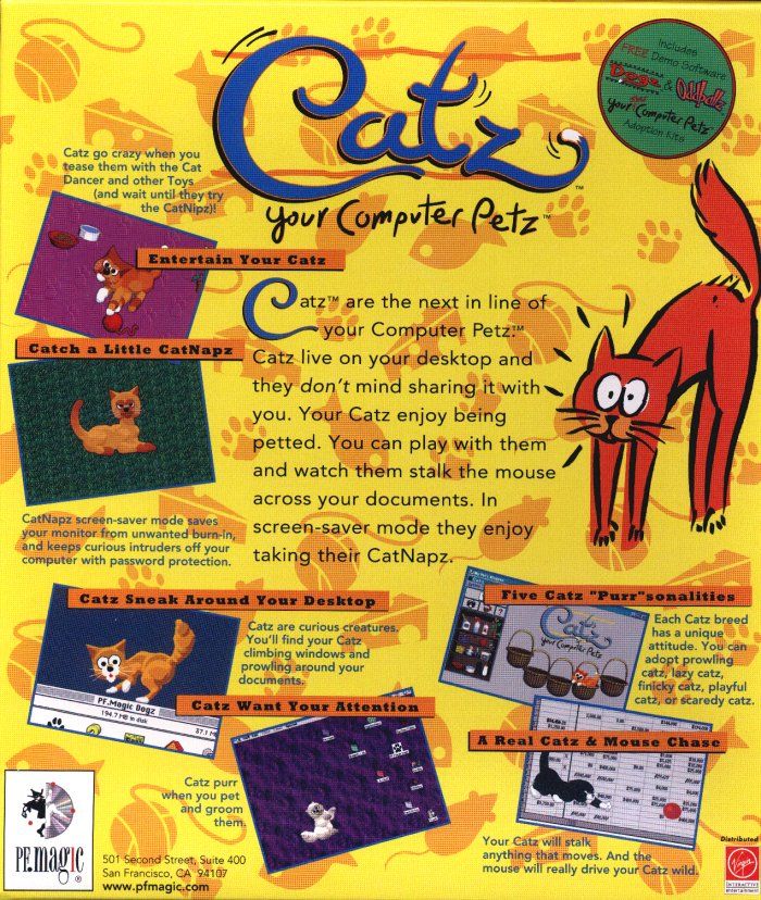 jaquette du jeu vidéo Catz: Your Computer Petz